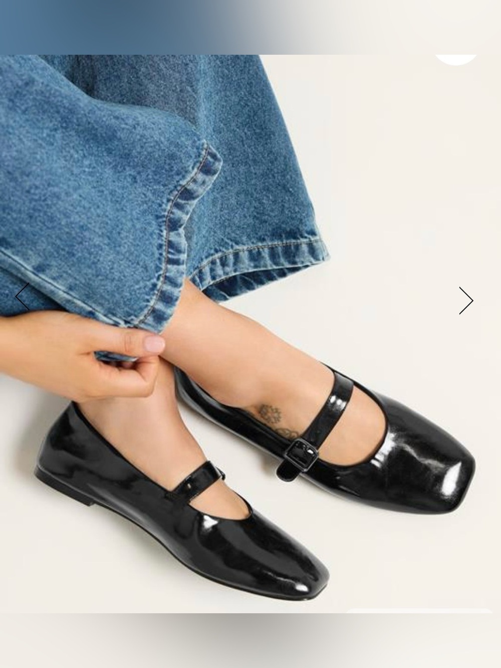 Dolce Vita Women's Black Patent Mary Jane Flats Size 8! Versatile